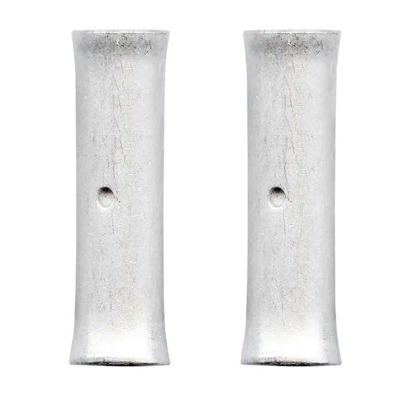 2 Awg Seamless Copper Butt Connector – Non-Insulated, Twin-Pack [Tbs2-2] 1