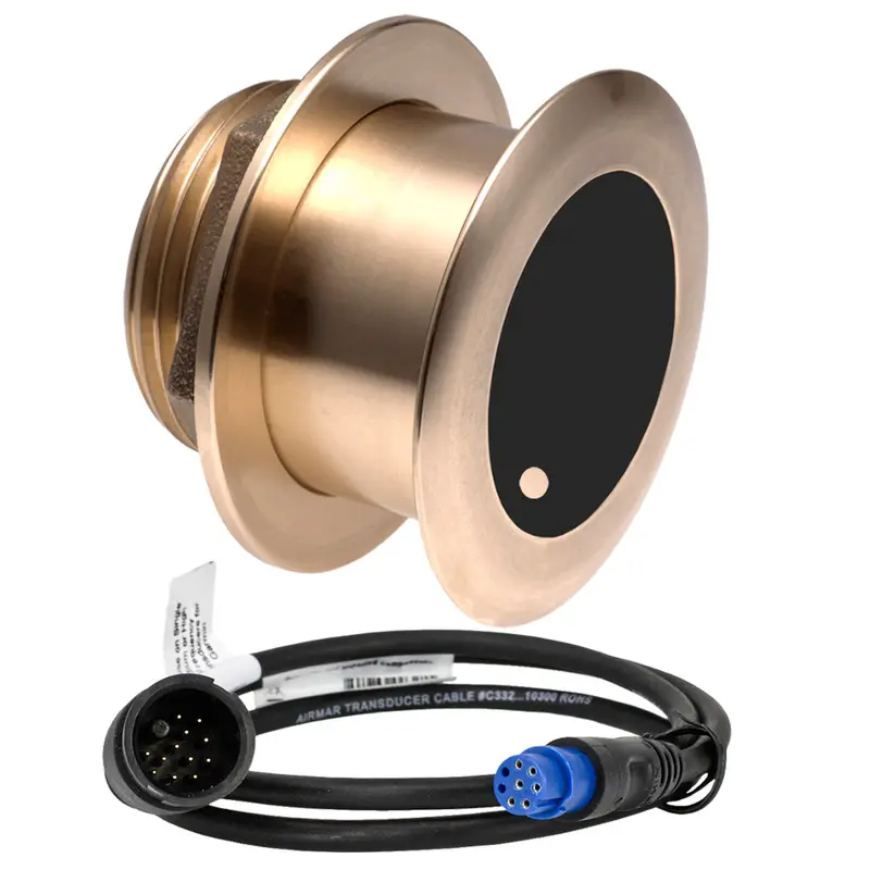 Airmar B175Mw Medium-Frequency Ultra-Wide Chirp Transducer — 1Kw, 20° Beam, Thru-Hull Mount For 8-Pin Garmin Devices 1
