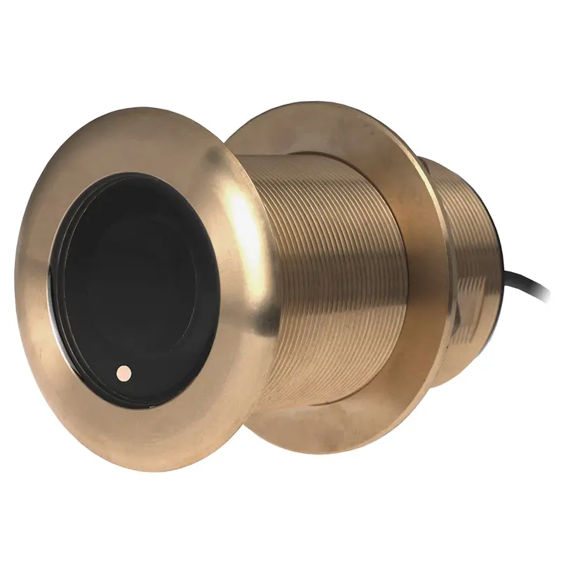 Airmar B75H Bronze Chirp Thru-Hull Transducer – 20° Tilt, 600W, High-Performance Model [B75C-20-H-Mm] 1