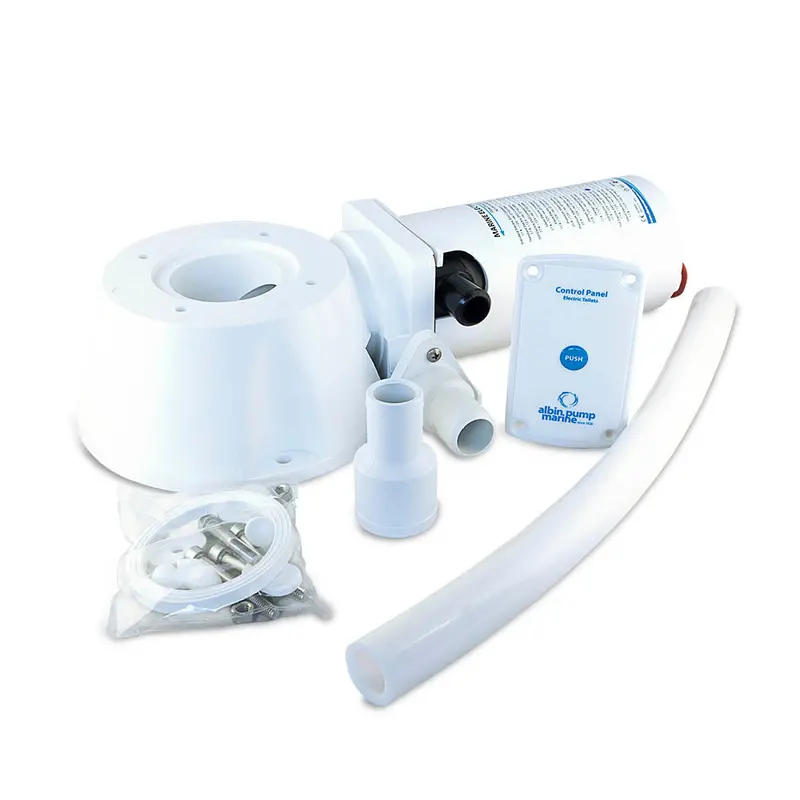 Albin Group 12V Standard Electric Marine Toilet Conversion Kit [07-66-019] 1