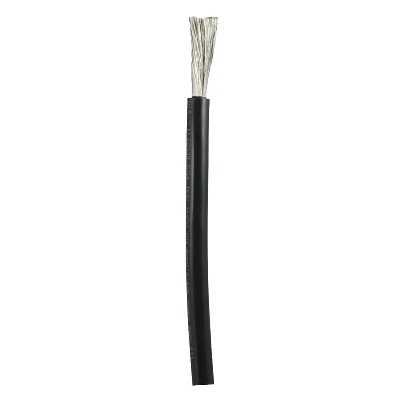 Ancor 1 Awg Black Marine Battery Cable – Sold By The Foot [1150-Ft] 1