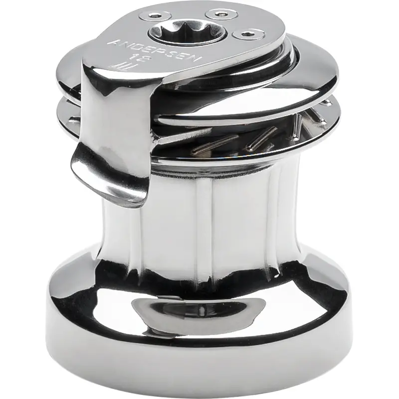 Andersen Ra2012010000 12-Speed Self-Tailing Manual Winch – Full Stainless Steel, Single-Speed [Ra2012010000] 1