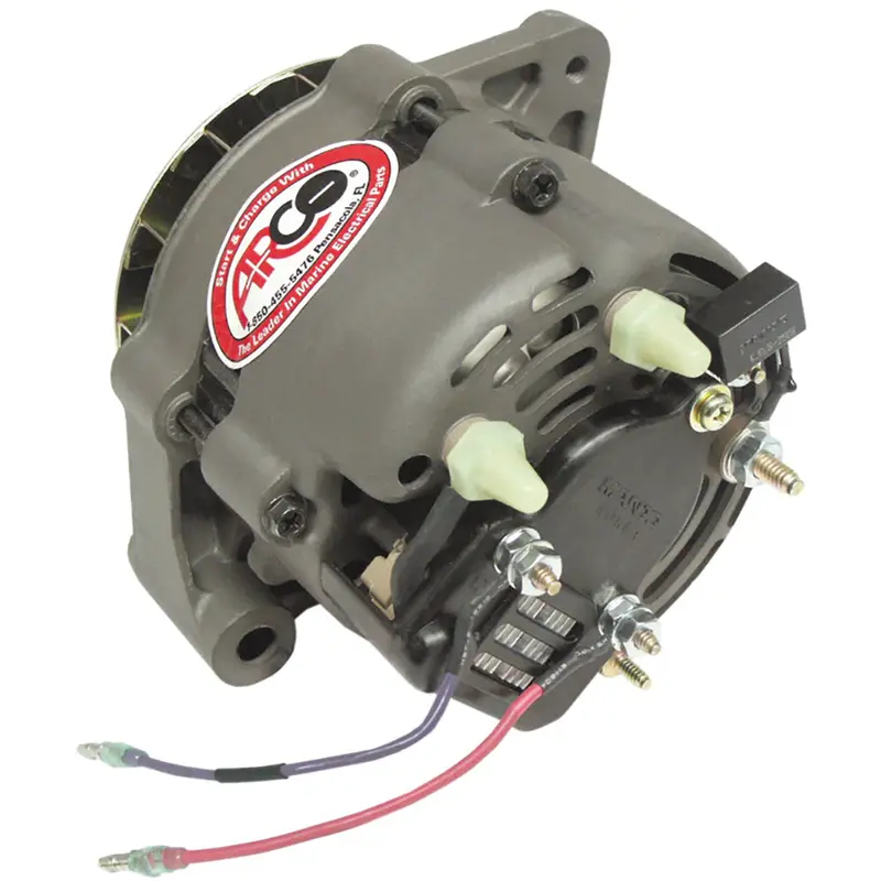 Arco Marine Multi-Groove Pulley Alternator – 12V 55A Universal Replacement [60055] 1