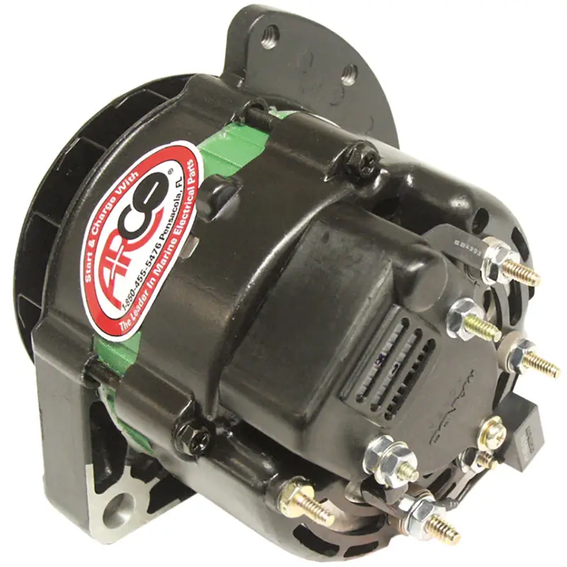 Arco Marine Single-Groove Pulley Alternator – 12V 55A Universal Replacement [60075] 1