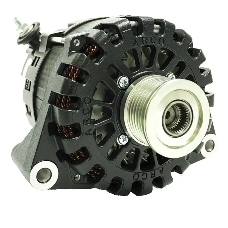 Arco Marine Zeus A8000-48V 8Kw N62 Alternator With Integrated Clutch Pulley 1
