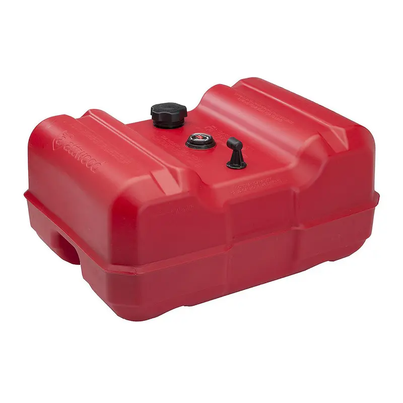 Attwood 12-Gallon Low-Profile Portable Fuel Tank – Epa-Compliant With Integrated Fuel Gauge [8812Llpg2] 1