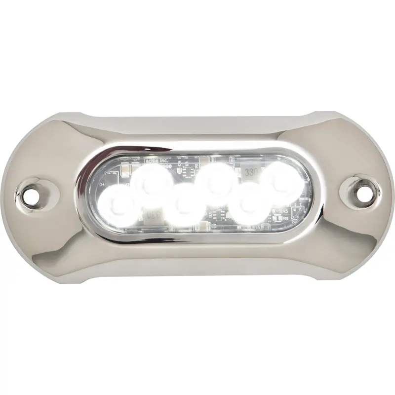 Attwood 65Uw06W-7 Light Armor 6-Led Underwater White Boat Light 1