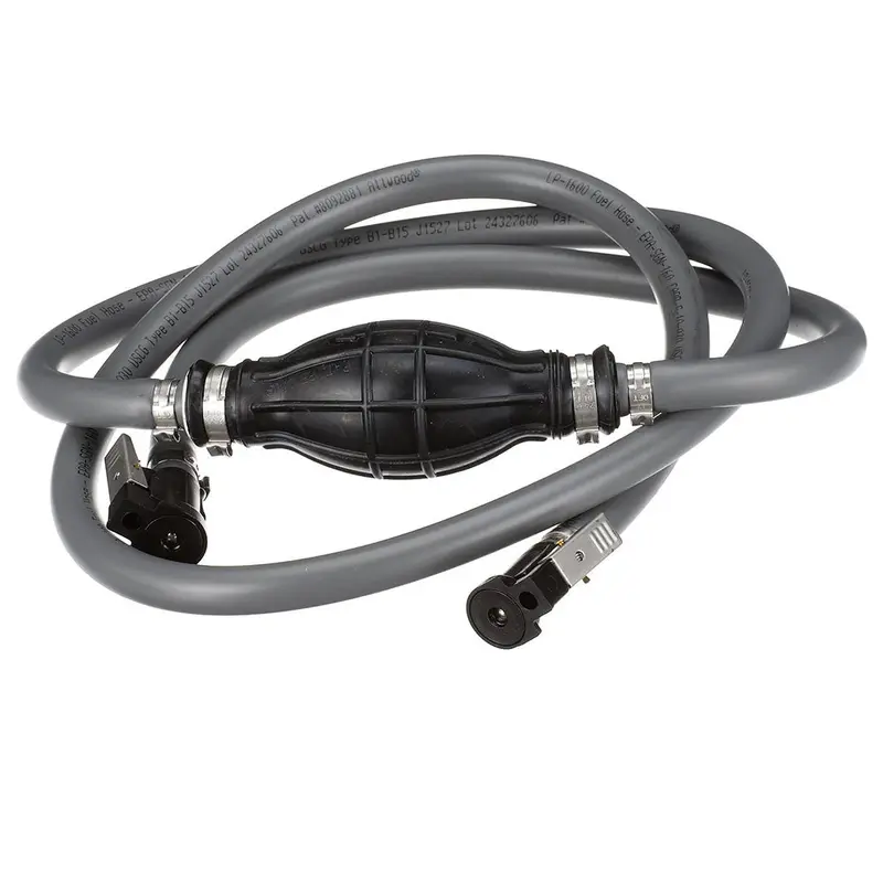 Attwood 93806Elp7 Johnson/Evinrude Fuel Line Kit – 3/8" X 6' (No Tank Fitting) 1
