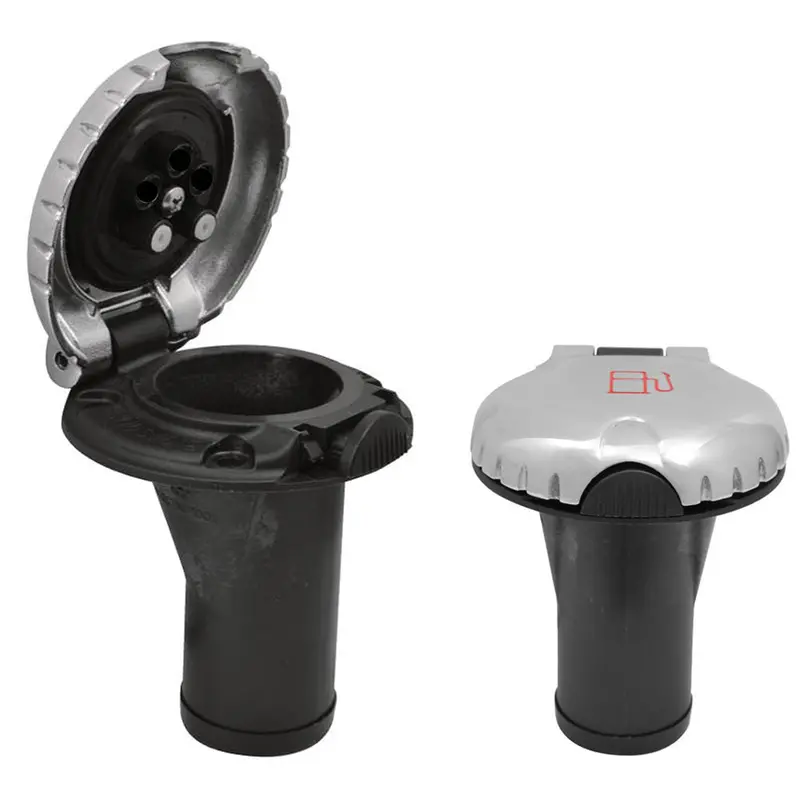 Attwood Deck Fill Assembly For Carbon Canister Systems – Straight Body With Scalloped Chrome Cap [99Dfccsz1S] 1