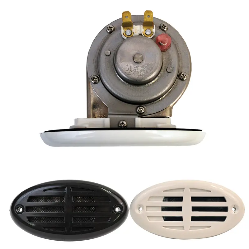 Attwood Drop-In Horn Assembly – Concealed Design With Interchangeable Black And White Covers 1