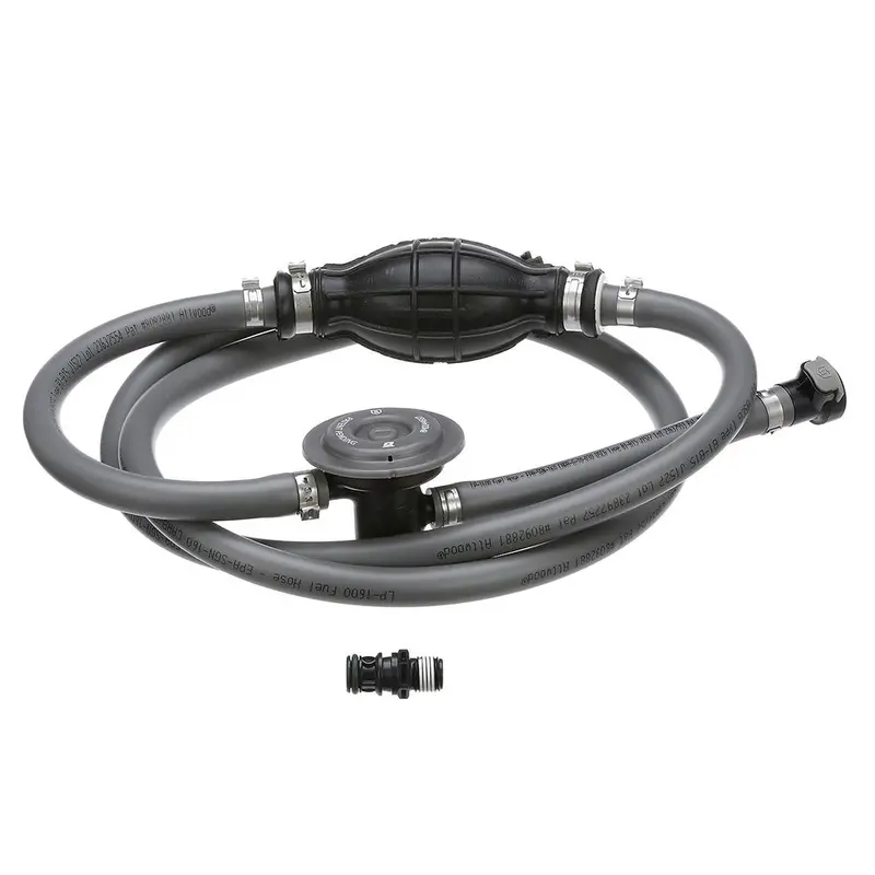Attwood Mercury-Compatible 3/8-Inch Fuel Line Kit With Demand Valve — 6 Feet 1