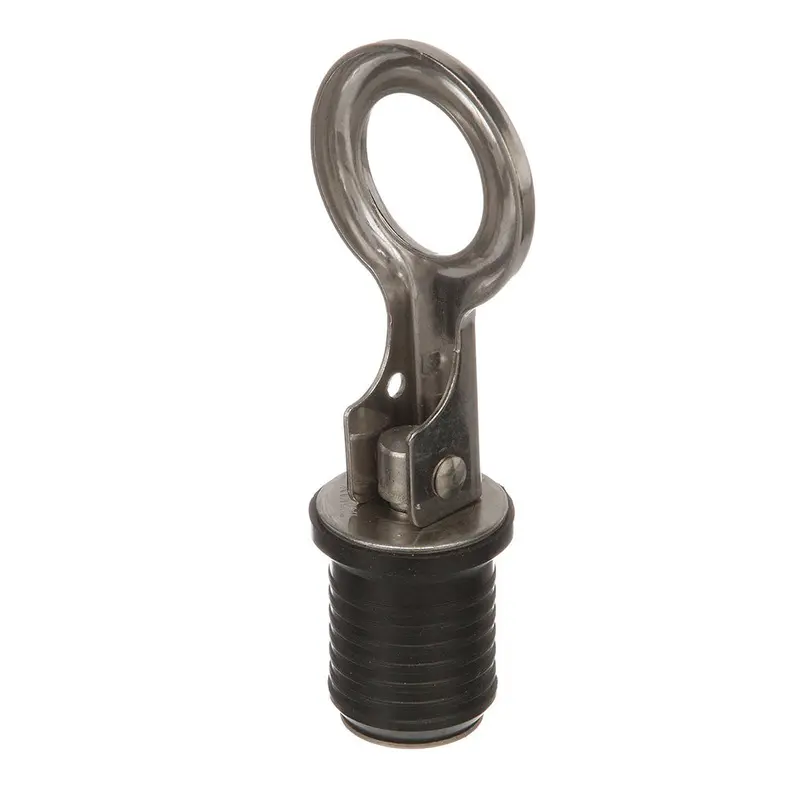 Attwood Snap-Handle Stainless Steel Drain Plug – 1" Diameter, Corrosion-Resistant [7520A3] 1