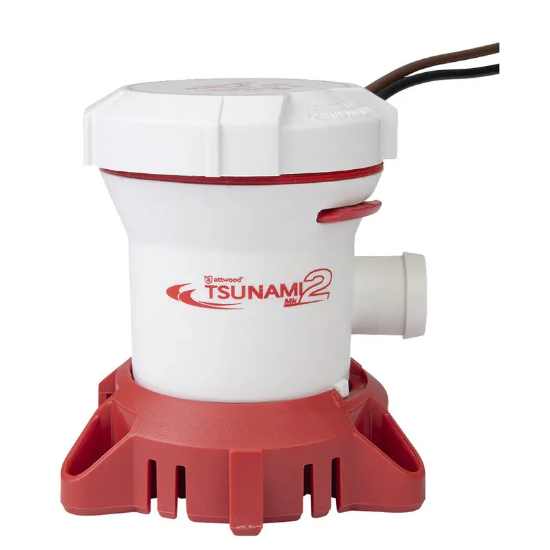Attwood Tsunami Mk2 Manual Bilge Pump – 500 Gph, 12V Dc [5606-7] 1