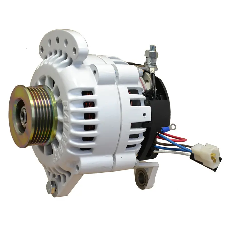 Balmar 120A 12V Dual-Foot Alternator Featuring K6 Pulley And Isolated Ground – 4" Saddle Mount (Model 604-120-K6) 1