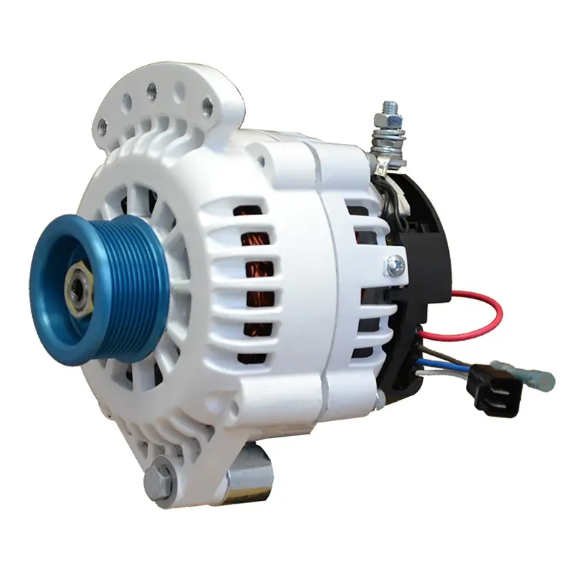 Balmar 621-100-J10 Rugged Alternator – 100A, 12V, 1–2 Inch Single-Foot Spindle Mount With J10 Pulley And Isolated Ground [621-100-J10] 1
