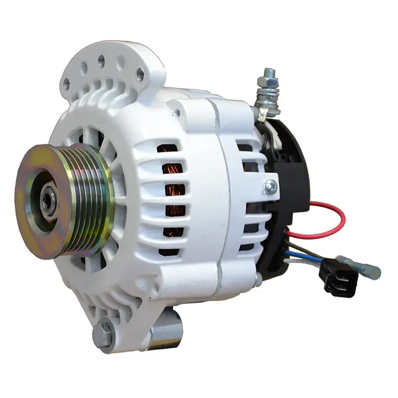 Balmar 621-100-K6 Compact Alternator – 100A, 12V, 1–2 Inch Single-Foot Spindle Mount With K6 Pulley And Isolated Ground [621-100-K6] 1