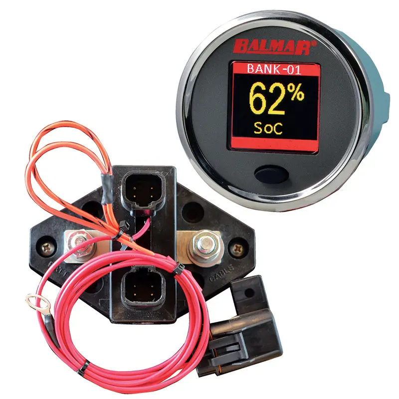 Balmar Sg200 Battery Monitoring Kit With Display, Shunt, And 10M Cable 1