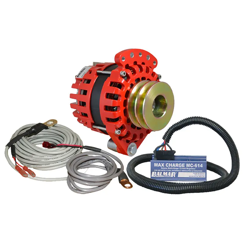 Balmar Xt-Sf-170-Dv-Kit: Dual-V-Belt Single-Foot Alternator Kit – 170A, 12V 1