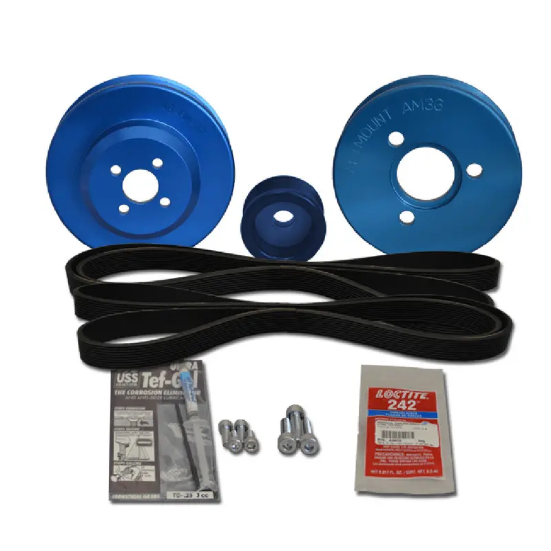Balmar Yanmar 3Jh4-E / 3Jh5 / 4Jh4-E / 4Jh5 / 4Jh5-E Serpentine Pulley Kit [48-Ysp-3Jh-A] 1