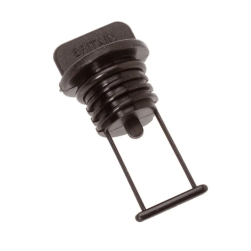 Barton 15Mm (19/32") Black Drain Plug – Corrosion-Resistant – Model 42357 1