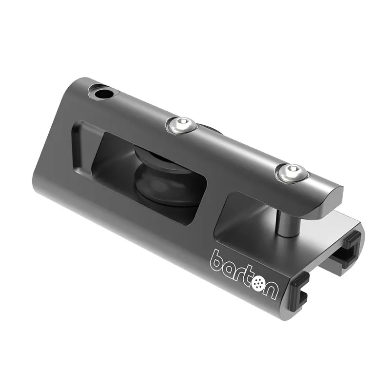 Barton 32Mm Black End Stop Becket Genoa Car Track 1