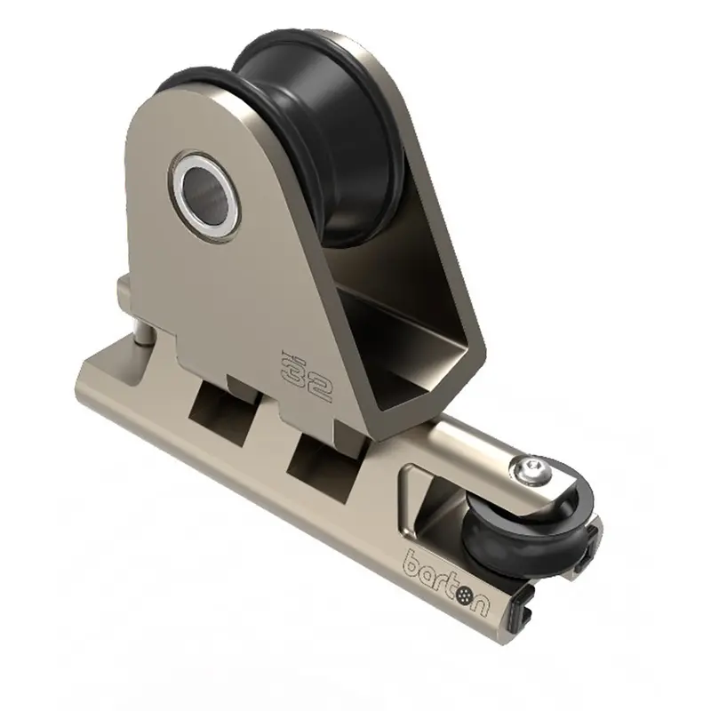 Barton 32Mm Heavy-Duty Towable Genoa Car With 2:1 Purchase Ratio 1