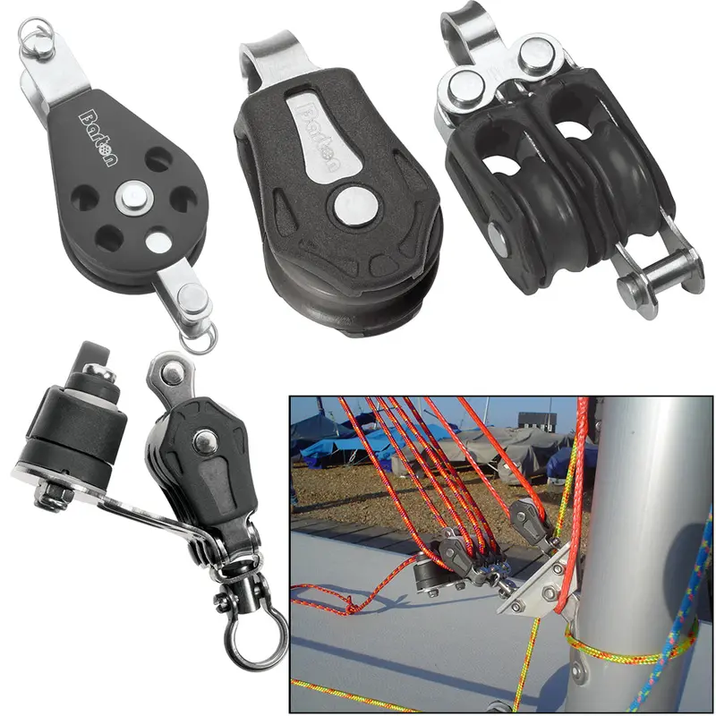 Barton Marine Laser Replica Boom Vang Assembly – 15:1 Mechanical Advantage [98075] 1