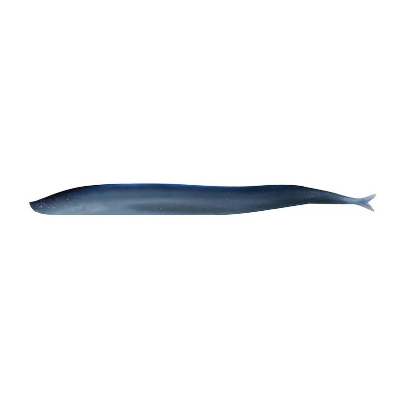 Berkley Gulp! Saltwater Sand Eel Soft Bait – 5-Inch, Silver Mud Color 1