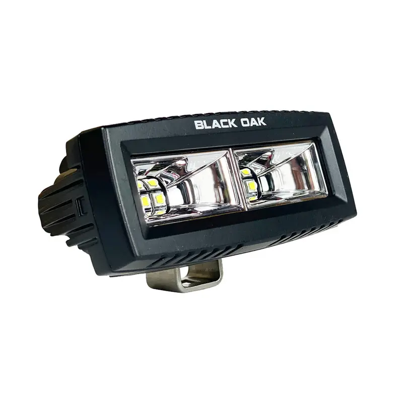 Black Oak 4-Inch Marine Flood Led Spreader Light – Pro Series 3.0, Black Housing [4Bms-S] 1