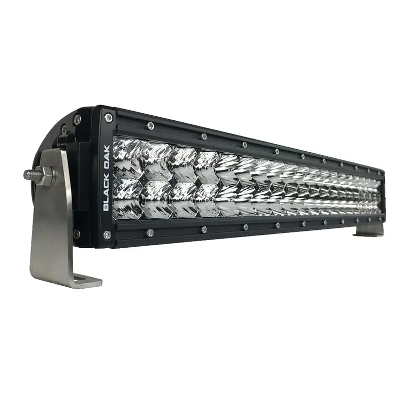 Black Oak Pro Series 3.0 20-Inch Curved Double-Row Led Light Bar – Combo Optics, Black Housing 1