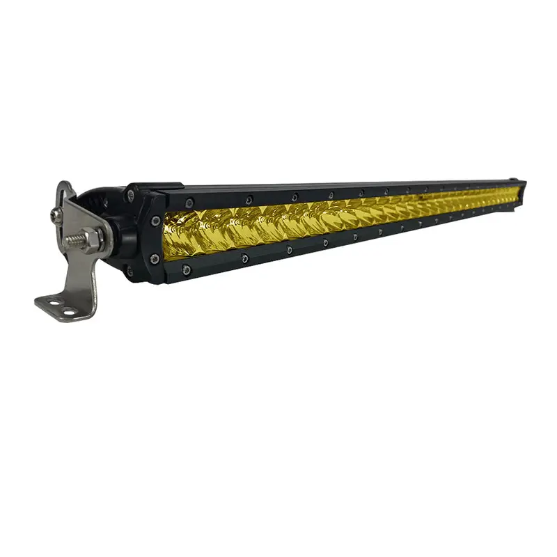 Black Oak Pro Series 3.0 30-Inch Single-Row Led Light Bar With Yellow Combo Optics And Black Housing 1