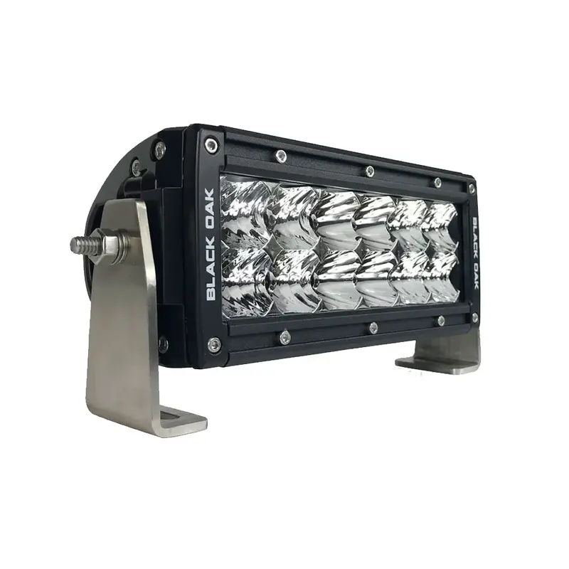 Black Oak Pro Series 3.0 6-Inch Double-Row Led Light Bar – Combo Optics, Black Housing 1