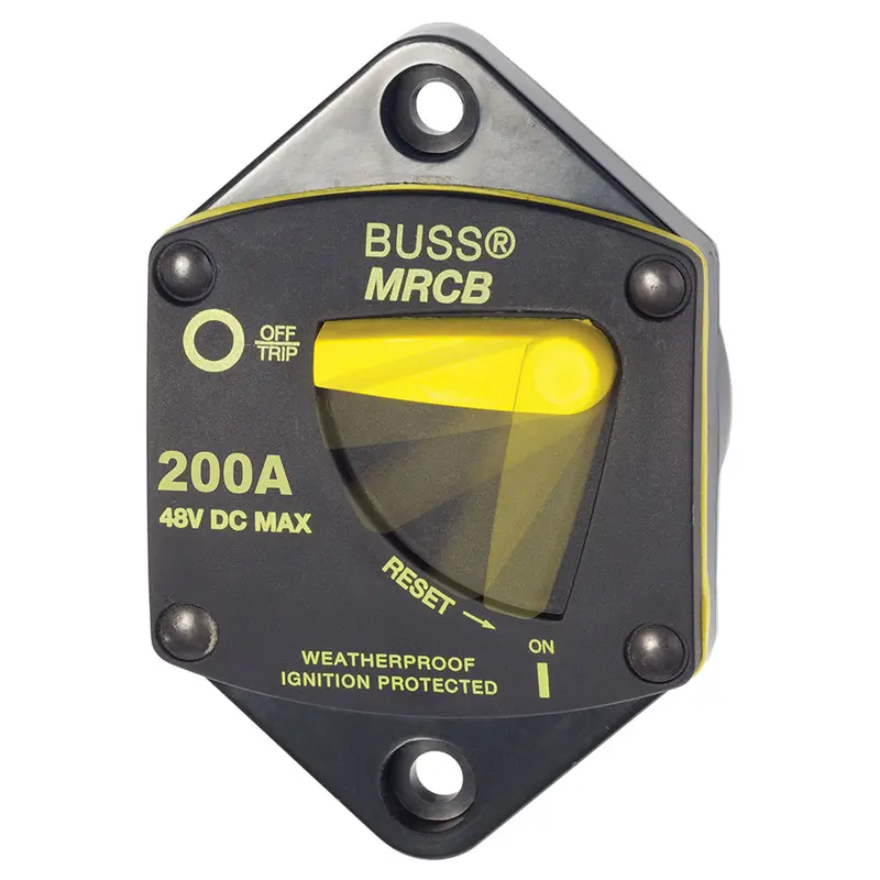 Blue Sea 200A Panel-Mount Circuit Breaker – 187 Series (Model 7049) 1