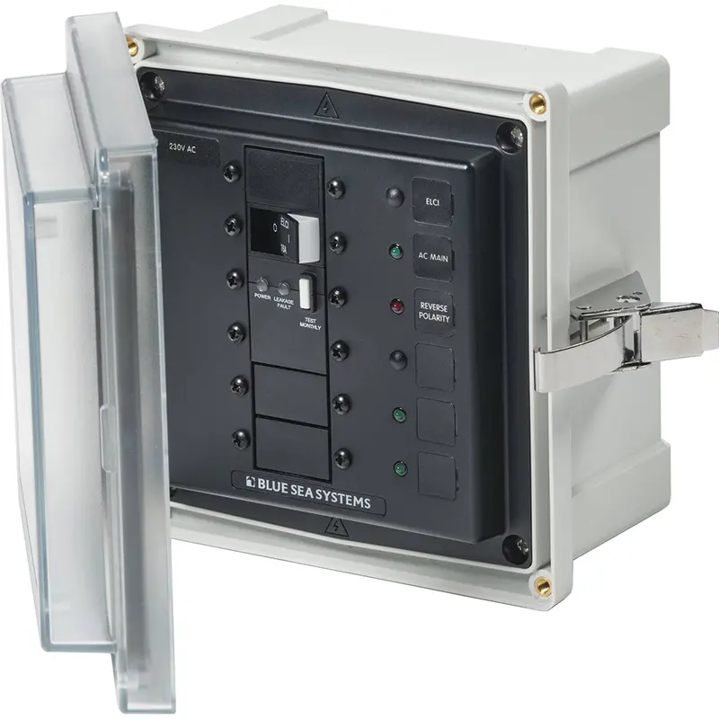 Blue Sea Systems 3121 Sms Ac Panel Enclosure – Elci (16A) + 3 Blank Slots (230V Ac) 1
