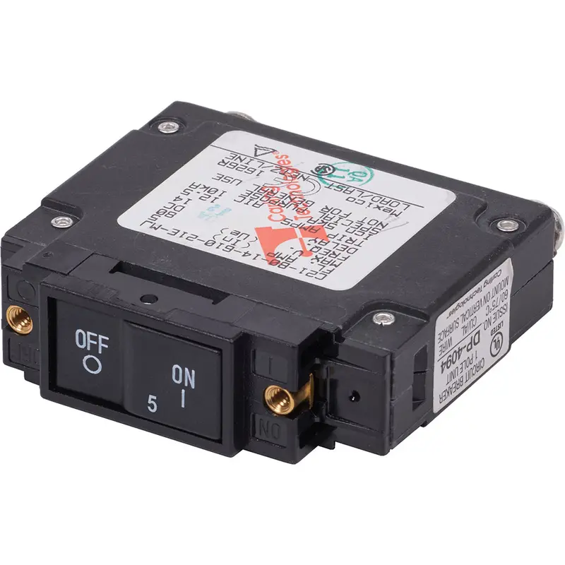 Blue Sea Systems 7440 Ul-Certified 5A Flat Rocker Circuit Breaker 1