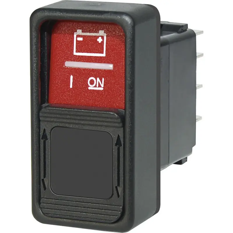 Blue Sea Systems Ml-Series Contura Remote Switch – Center-Off, Momentary-On Configuration 1