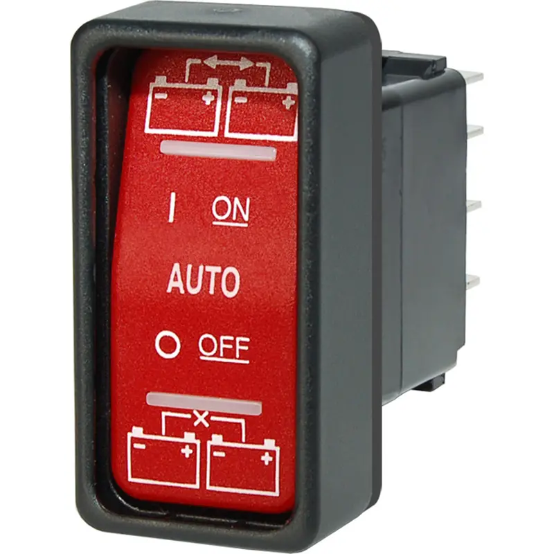 Blue Sea Systems Ml-Series Contura Remote Switch – Triple-Pole On-Off-On Configuration 1