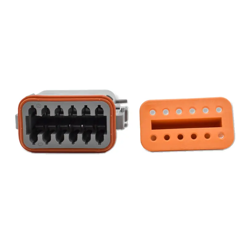 Bluewater Deutsch Dt 12-Position Female Connector With Wedge Lock – High-Density Power & Signal Hub [Dt06-12S] 1