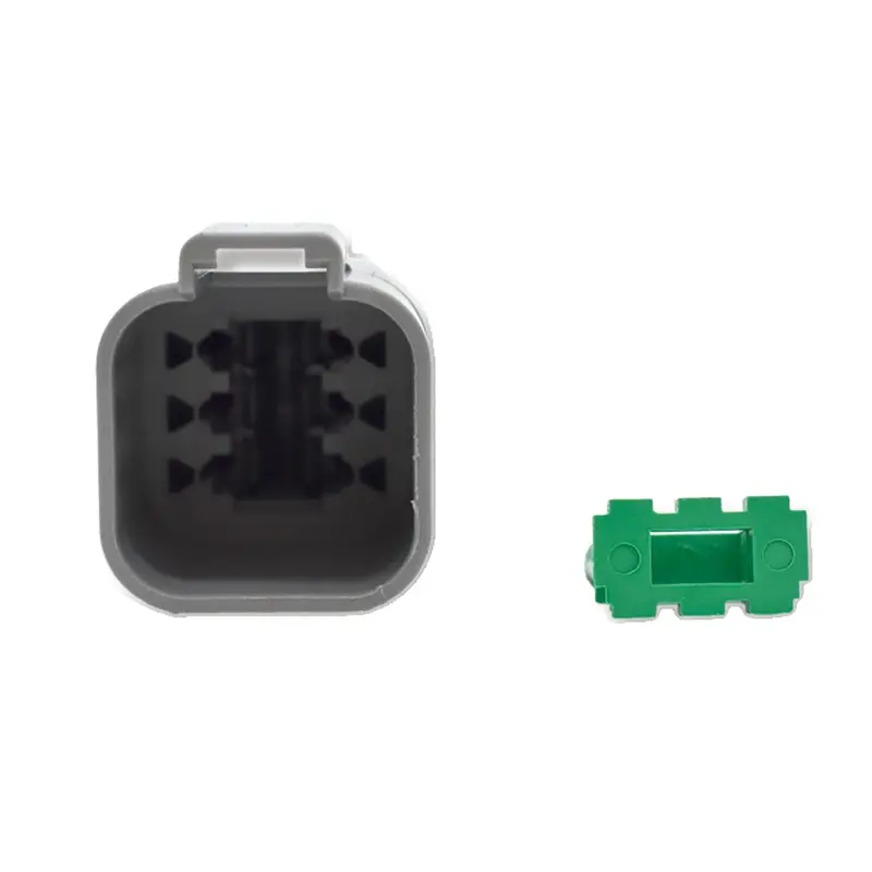 Bluewater Deutsch Dt 6-Position Male Connector With Wedge Lock – Precision-Matched Sealed Plug [Dt04-6P] 1