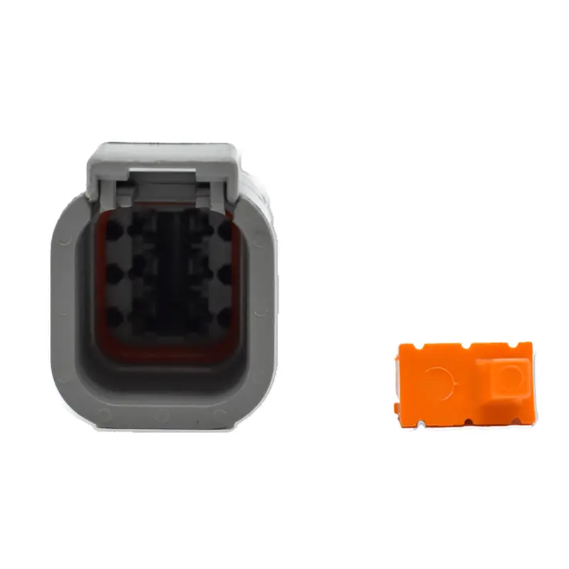 Bluewater Dtm 6-Position Male Connector With Wedge Lock – Heavy-Duty Plug-In Interface [Dtm04-6P] 1