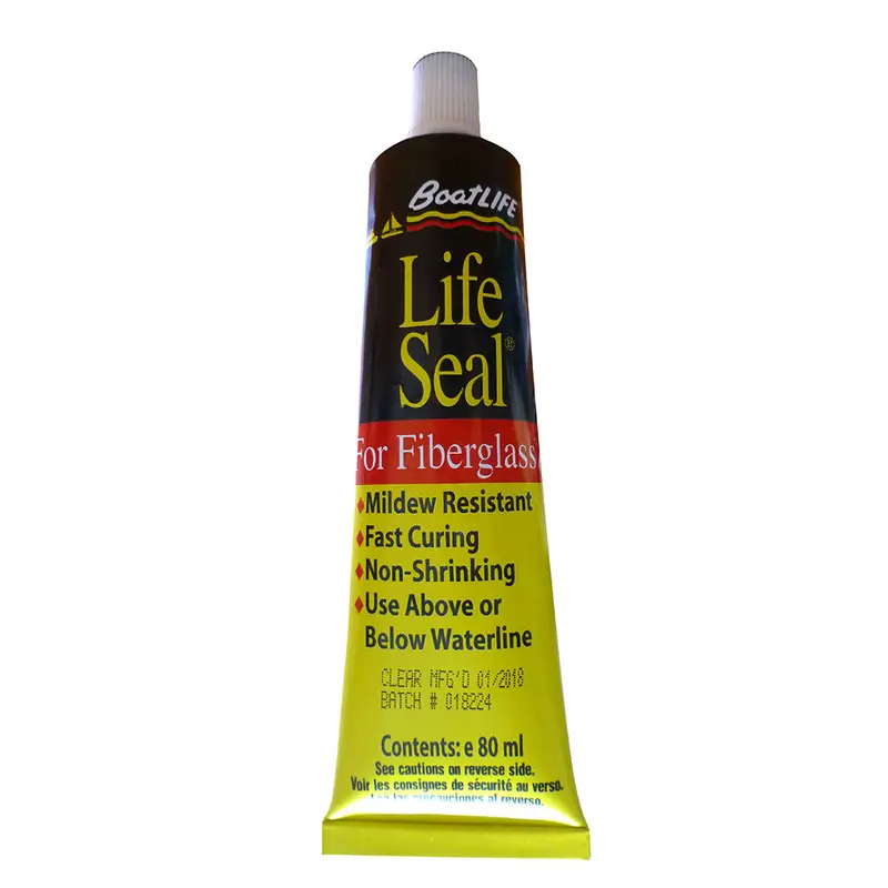 Boatlife Black Lifeseal Marine Sealant Tube – 2.8 Fl. Oz (Part #1162) 1