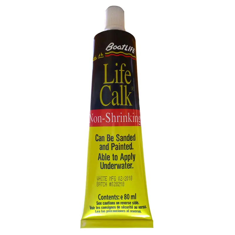 Boatlife Life-Calk Non-Shrinking Marine Sealant – 2.8 Fl Oz Tube, Mahogany [1032] 1