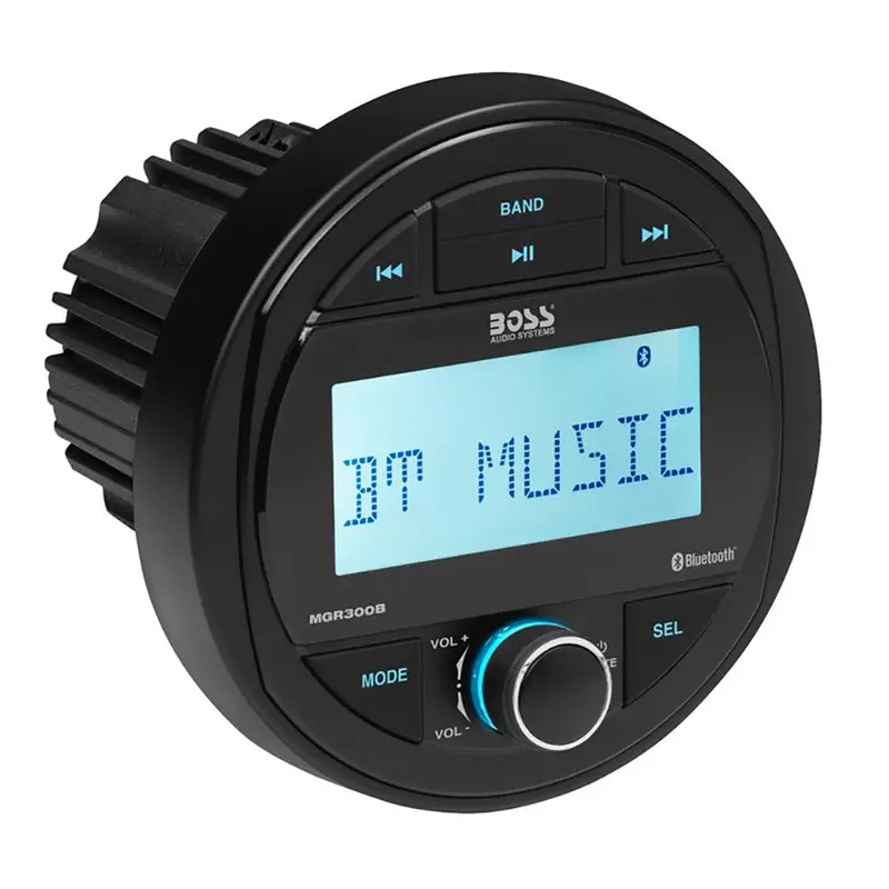 Boss Audio Mgr300B Marine Stereo: Am/Fm, Bluetooth, Usb, And Waterproof Design 1