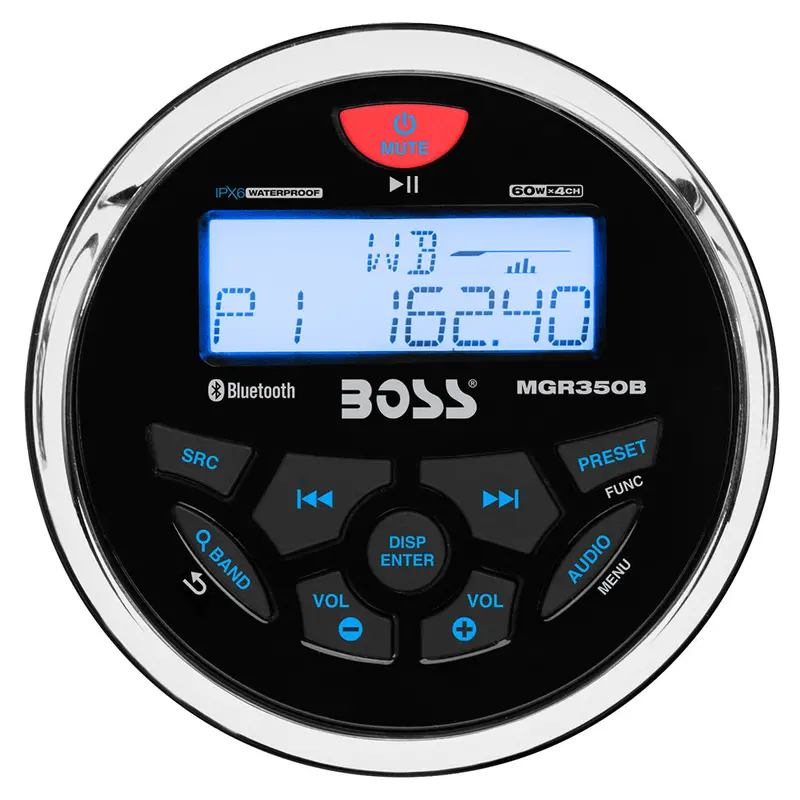 Boss Audio Mgr350B Marine Stereo With Am/Fm, Bluetooth, And Usb Connectivity 1