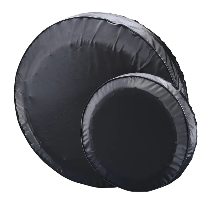 C.E. Smith 12-Inch Black Spare Tire Cover – Weatherproof Vinyl Shield 1