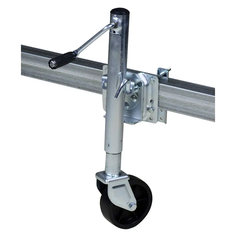 C.E. Smith 1,500 Lb Swivel Trailer Jack – Adjustable Height, Zinc-Coated (26904A) 1