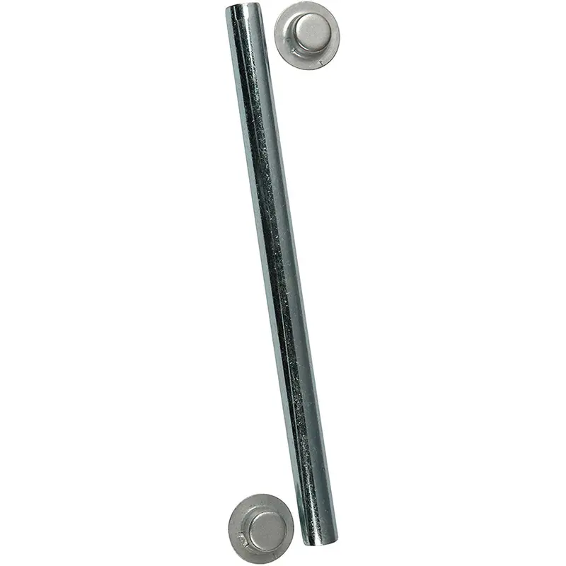 C.E. Smith 5/8" × 13" Roller Shaft With Cap Nuts For Trailer Rollers [10727A] 1