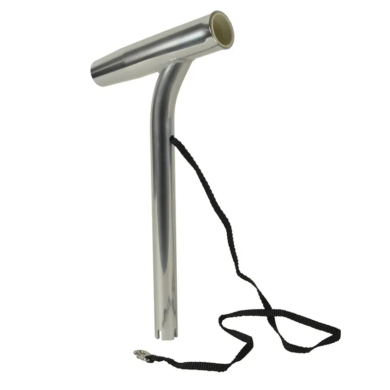 C.E. Smith Aluminum Outrigger Rod Holder With Liner And Adjustable Strap (Model 53800) 1