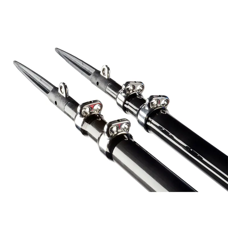 C.E. Smith Gen3 Carbon Fiber Outrigger Kit – 22-Foot Black Pair For Fishing Applications (56551) 1