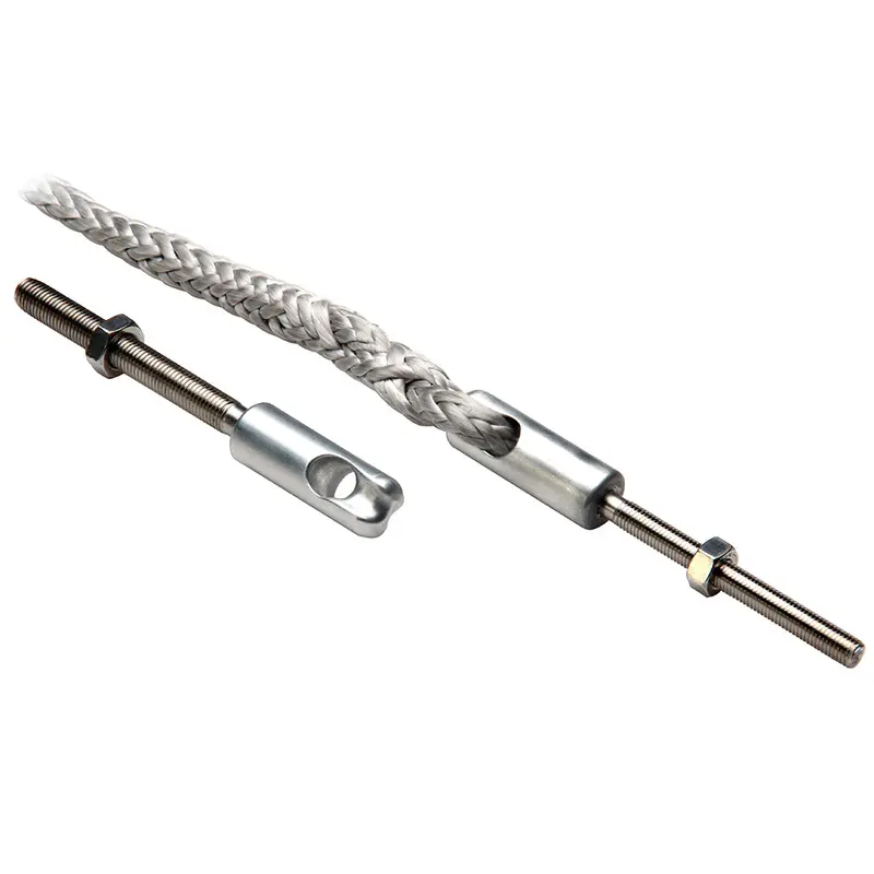 C. Sherman Johnson Right-Hand 5/16"-24 × 2-1/2" Threaded Stud With Splice Eye – Model 20-64 1